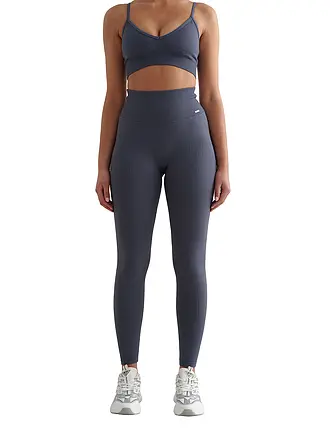 AIM'N | Damen Tight Ripped Seamless | dunkelblau